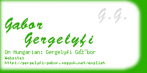 gabor gergelyfi business card